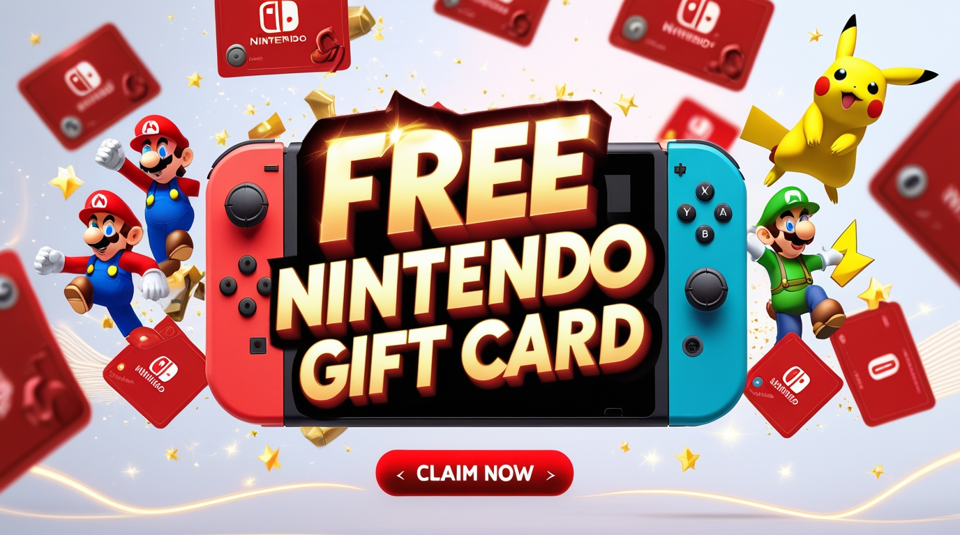 Free Nintendo Gift Card