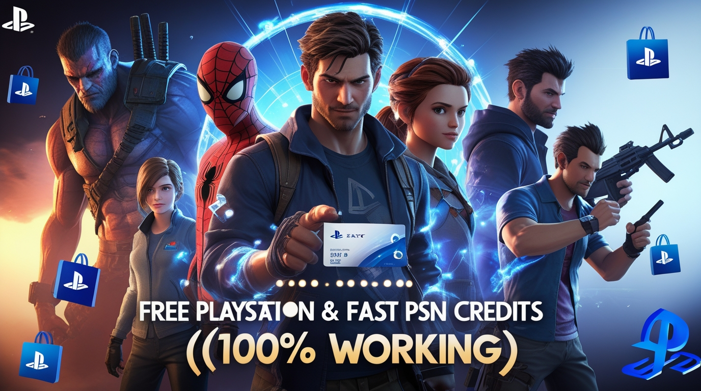 Free PlayStation Gift Cards & Fast PSN Credits (100% Working)