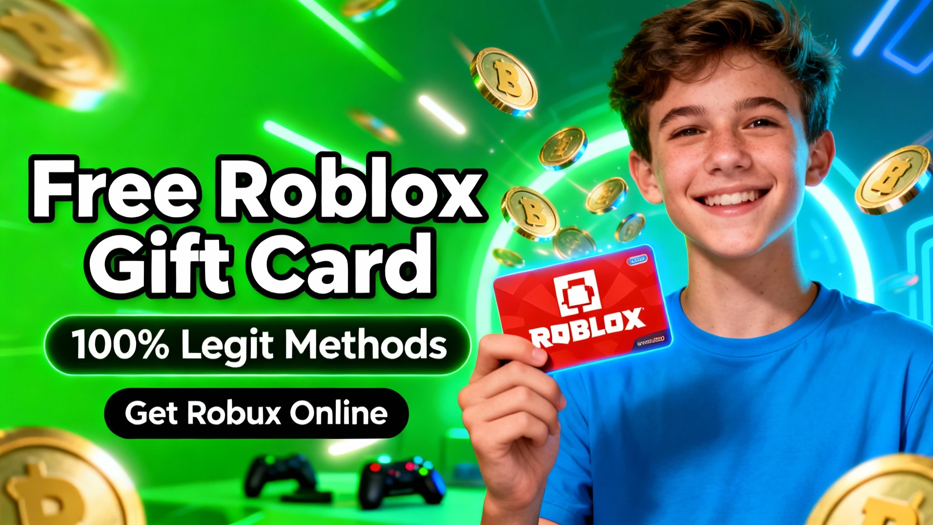 How to Get a Free Roblox Gift Card Online (100% Legit Methods)